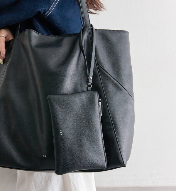  「lotiポーチ付きBIGトート」|トートバッグ|