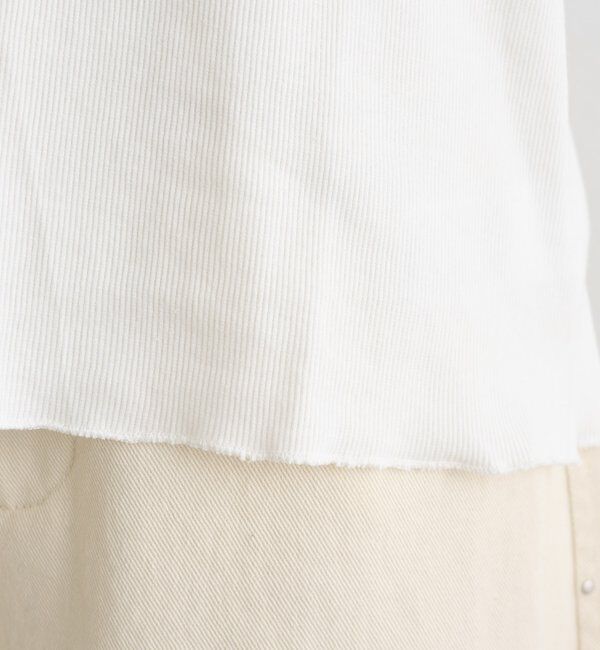  「袖口チュールロンT」|Tシャツ・カットソー|