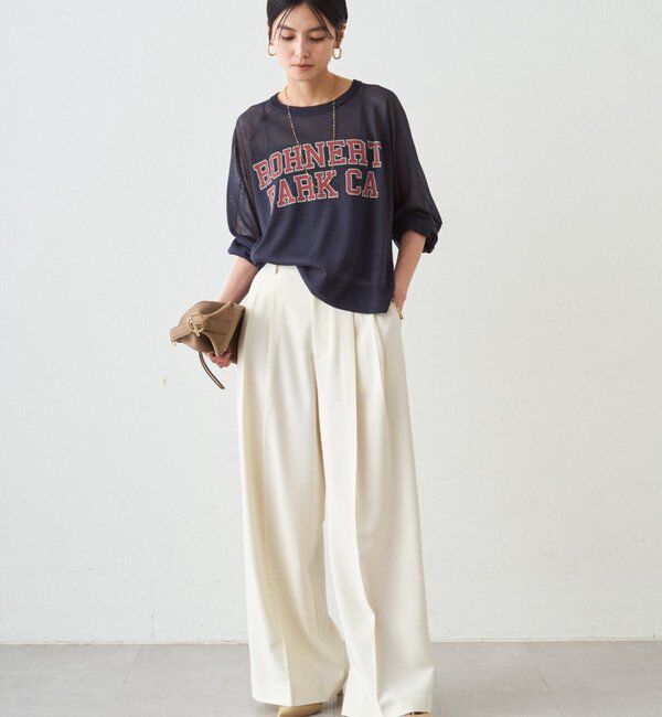  「NEW2タックワイドパンツ」|チノ|