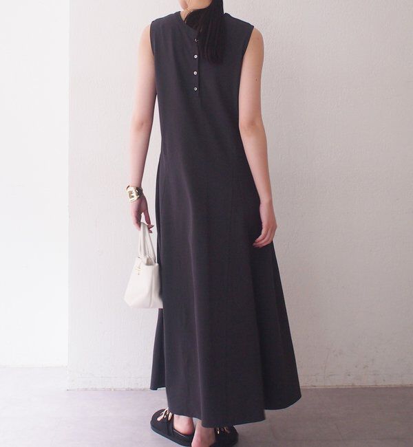  「前後2wayヘンリーフレアカットワンピース」|ワンピース|