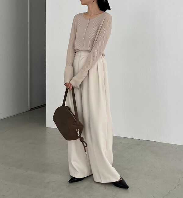  「〈C.L〉シアーヘンリーニット」|ニット・セーター|