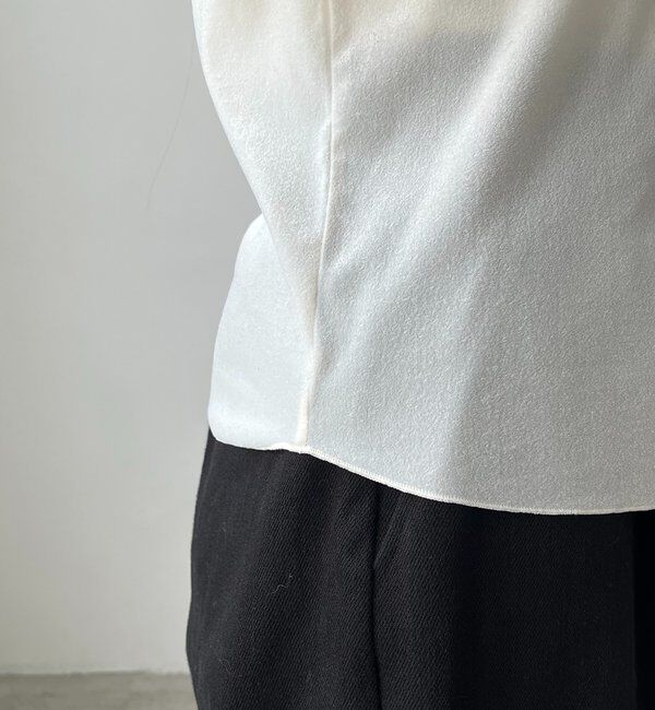  「【前後2WAY】ベロアリンガーTシャツ」|Tシャツ・カットソー|