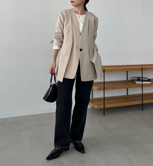  「【再販】〈C.L〉スリットスリーブジャケット」|テーラードジャケット|