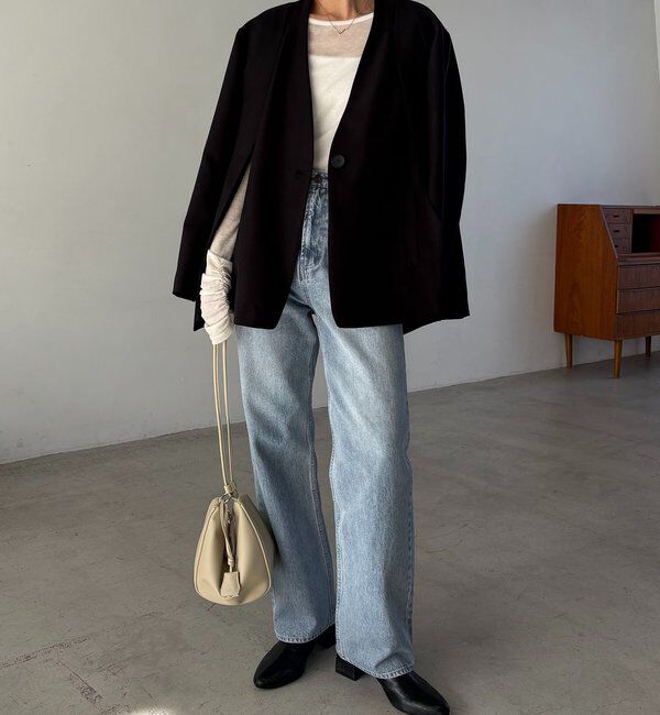  「【再販】〈C.L〉スリットスリーブジャケット」|テーラードジャケット|