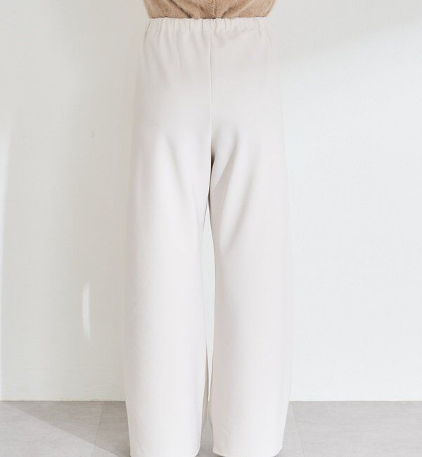  「ダブルクロスワイドパンツ」|チノ|