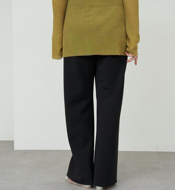  「ダブルクロスワイドパンツ」|チノ|