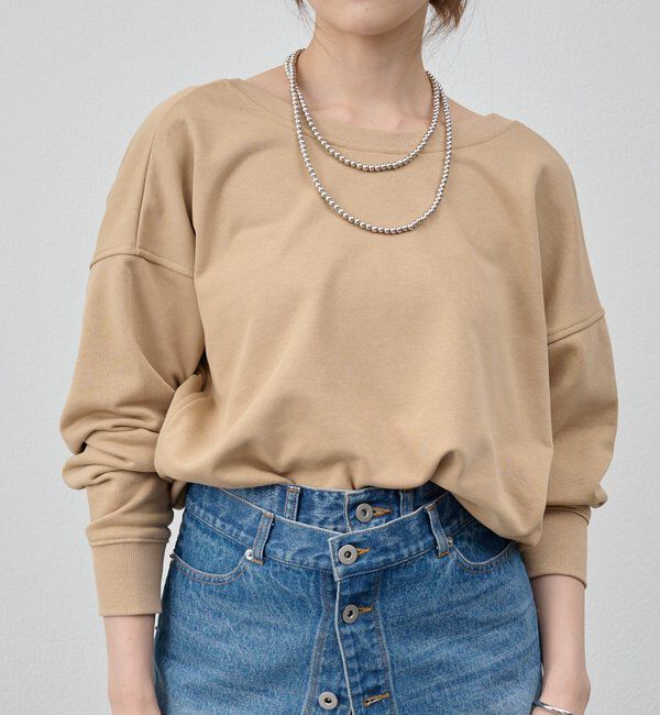  「カシュクールスウェット」|Tシャツ・カットソー|