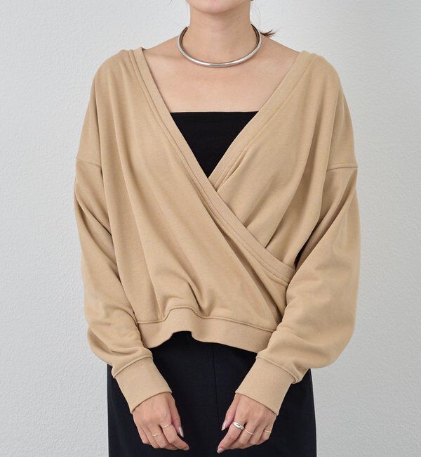  「カシュクールスウェット」|Tシャツ・カットソー|