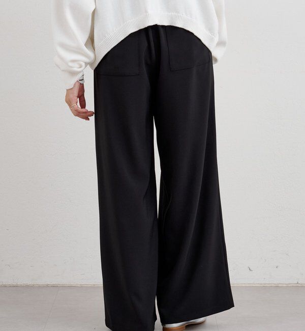  「ウエストデザインパンツ」|チノ|