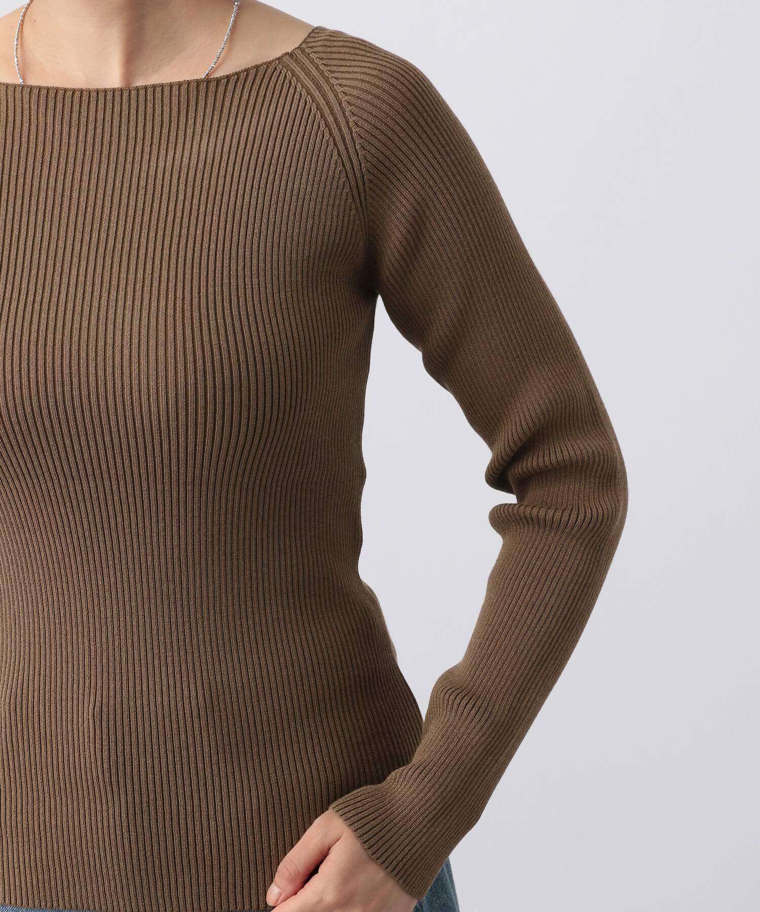 A part by 「2WAYボートネックプルオーバー_長袖」|ニット・セーター|