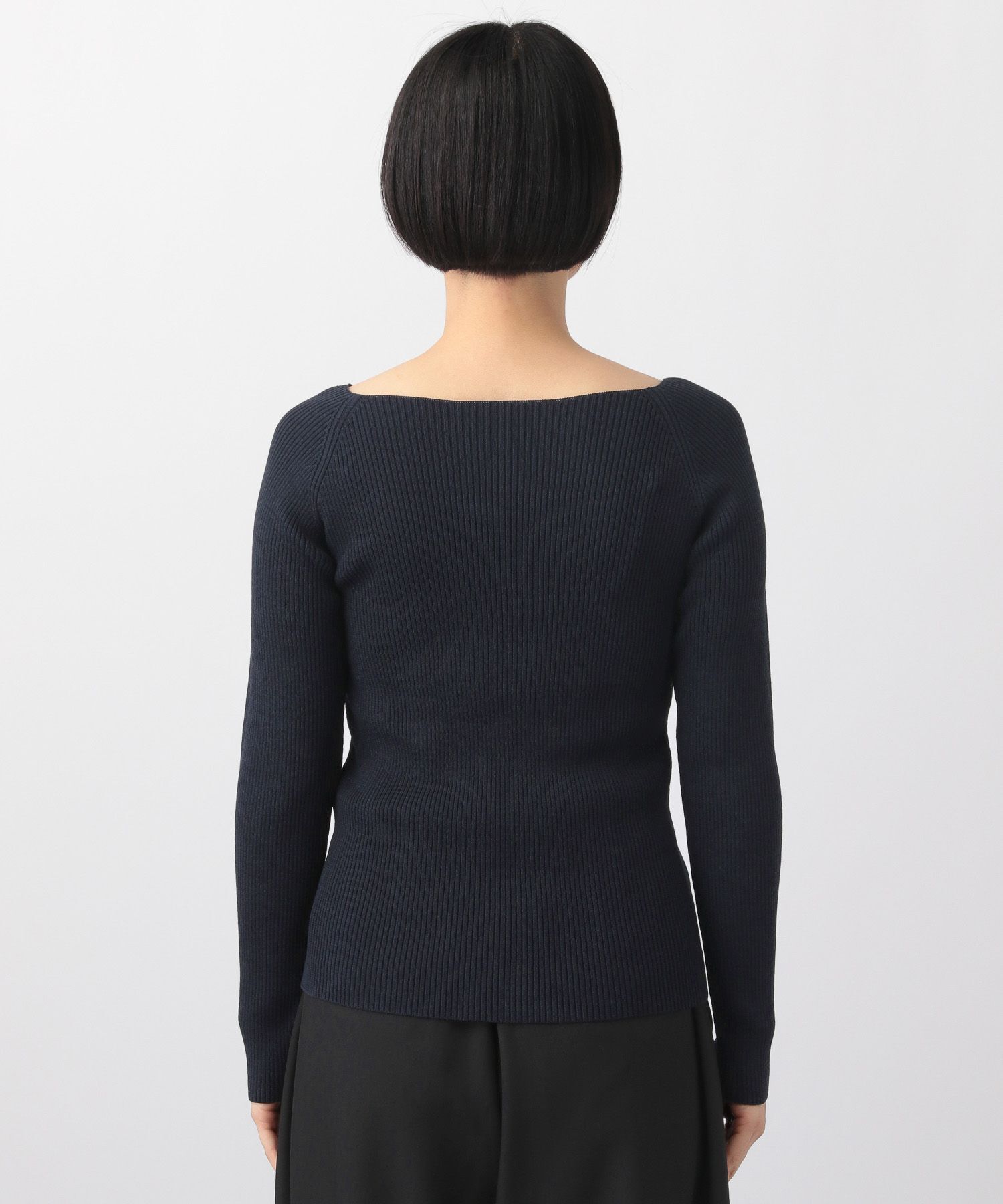 A part by 「2WAYボートネックプルオーバー_長袖」|ニット・セーター|