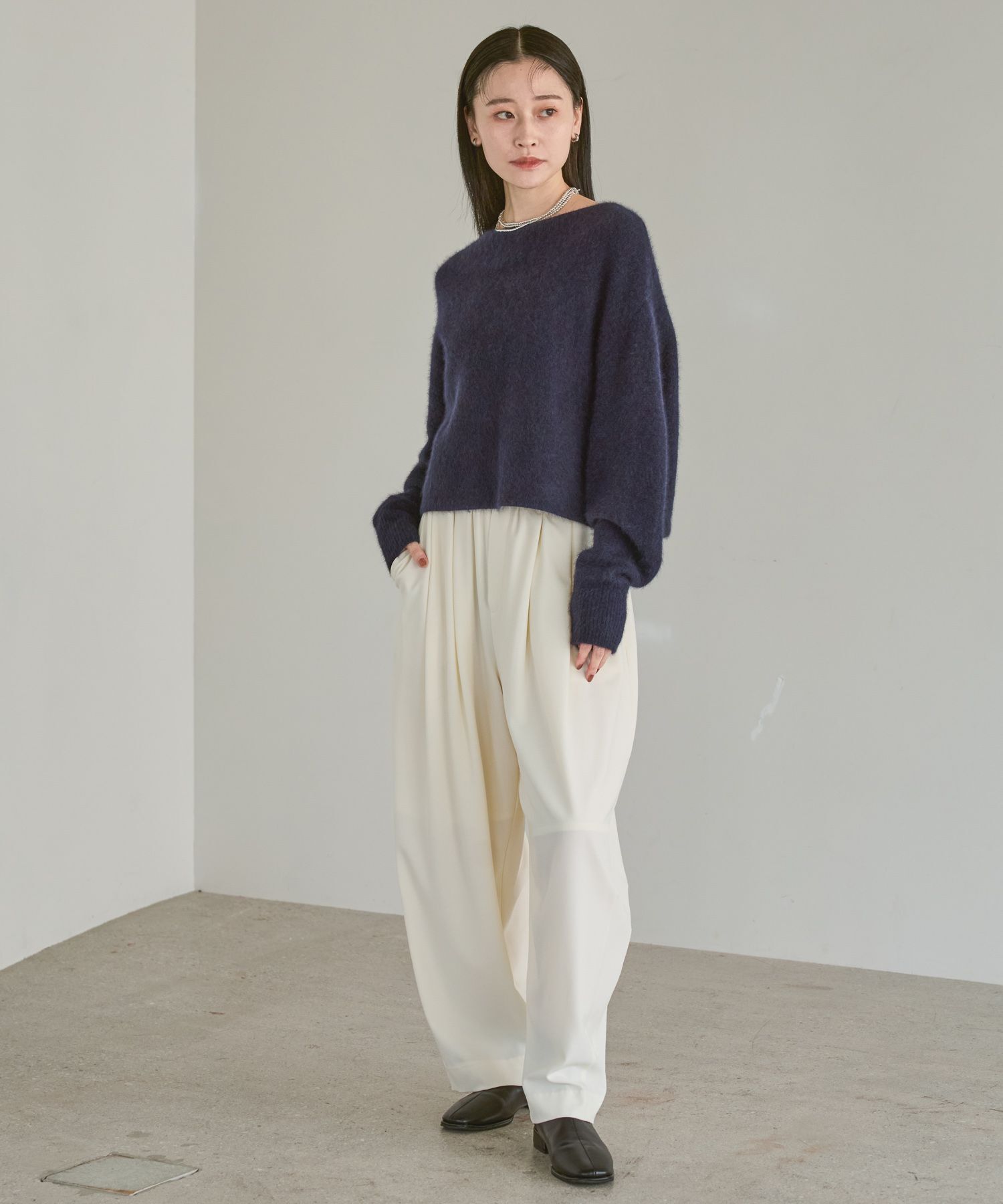 A part by 「スラックスコクーンボリュームパンツ」|スラックス|