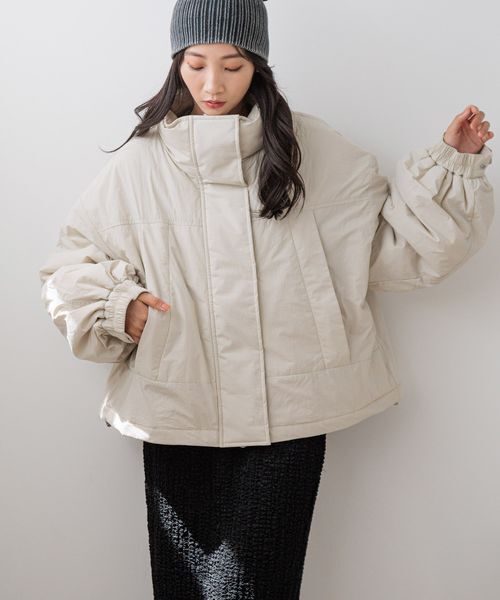 撥水加工・保温効果抜群!】モンスターショートコート（LOWRYS FARM