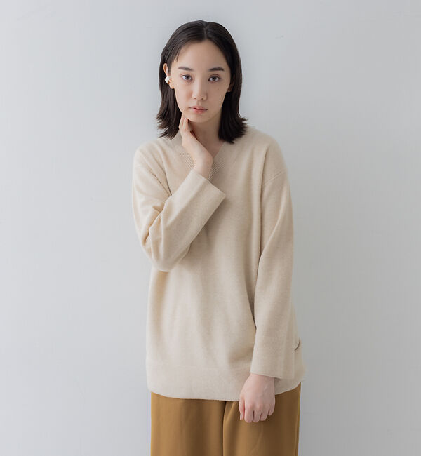collex「ウルグアイウールVネックプルオーバー」|ニット・セーター|