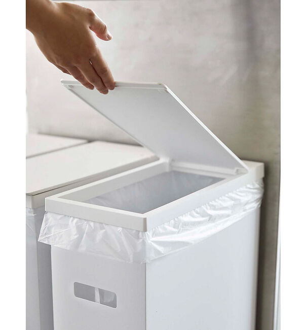 collex「【tower/タワー】スリムゴミ箱 蓋付き 45L対応 分別可能 省スペース」|その他|