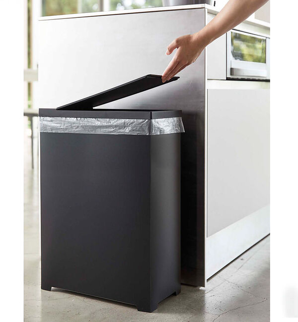 collex「【tower/タワー】スリムゴミ箱 蓋付き 45L対応 分別可能 省スペース」|その他|