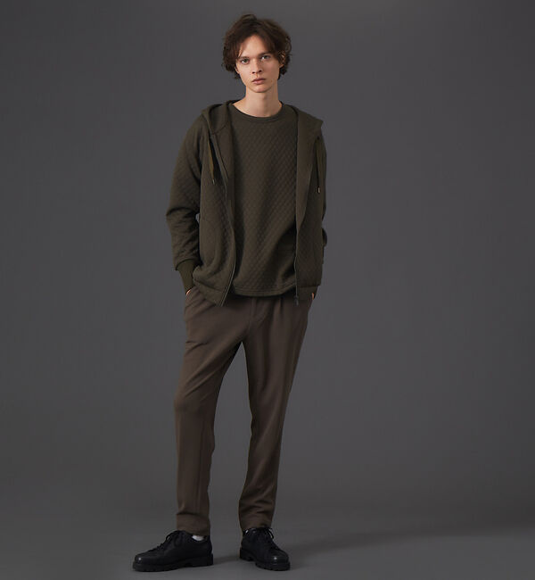 ABAHOUSE「キルティング ジャカード パーカ」|パーカー|