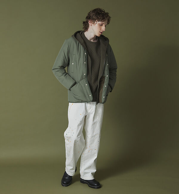 ABAHOUSE「キルティング ジャカード パーカ」|パーカー|