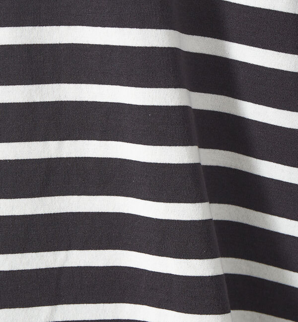 ABAHOUSE「【MONTKEMMEL / モンケメル】別注 ボーダー オーバーサイズ クルーネ」|Tシャツ・カットソー|