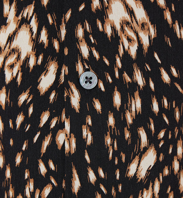 ABAHOUSE「【アニマル柄】オープンカラー 半袖シャツ」|シャツ・ブラウス|