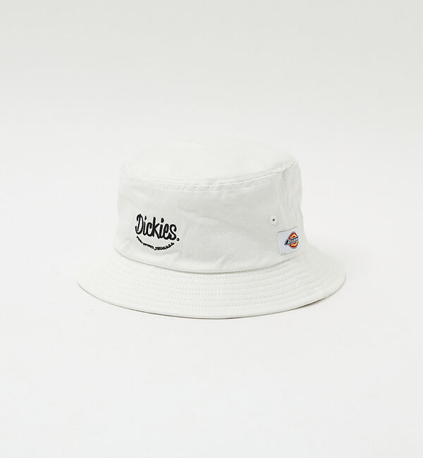 ABAHOUSE「【DICKIES/ディッキーズ】 EMB BUCKET HAT 刺繍バケットハッ」|その他|ホワイト
