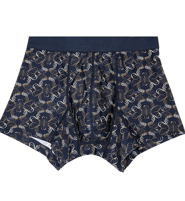 ABAHOUSE「ALLIAGE(アリアージュ)Boxer Briefs / ボクサーブリーフ /」|インナー|ネイビー