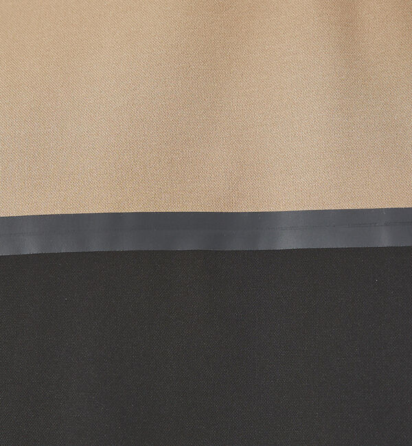 ABAHOUSE「【フロントシーム】アシンメトリー配色 半袖 Tシャツ」|Tシャツ・カットソー|