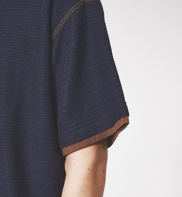 ABAHOUSE「【ラッセル&times;スムース】レイヤード Tシャツ」|Tシャツ・カットソー|