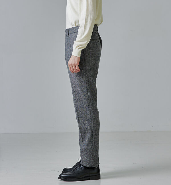 ABAHOUSE「【セットアップ対応】カシミヤ ブレンド スラックス」|スラックス|