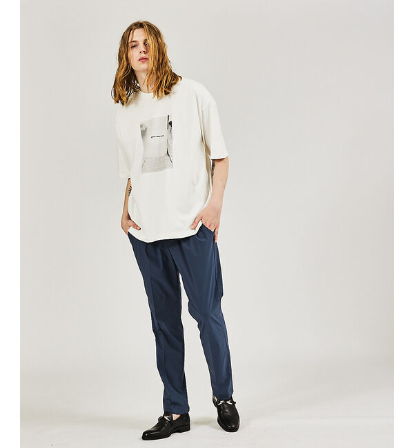 ABAHOUSE「【AH ABAHOUSE】ポンチ フォトプリントTシャツ」|Tシャツ・カットソー|