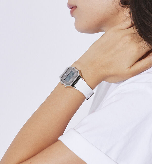 ABAHOUSE「【ice watch /アイスウォッチ】ICE DIGIT RETRO-META」|腕時計|ホワイト系その他1