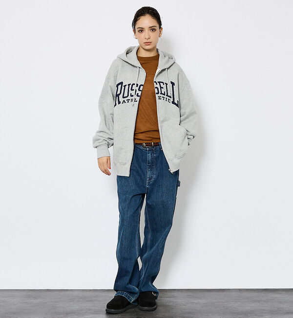 ABAHOUSE「【RUSSELL ATHLETIC/ラッセル アスレチック】フロントロゴスウェッ」|パーカー|