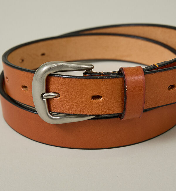 ABAHOUSE「Genuine Aniline Leather Belt / ジェニュイン アニ」|ベルト|