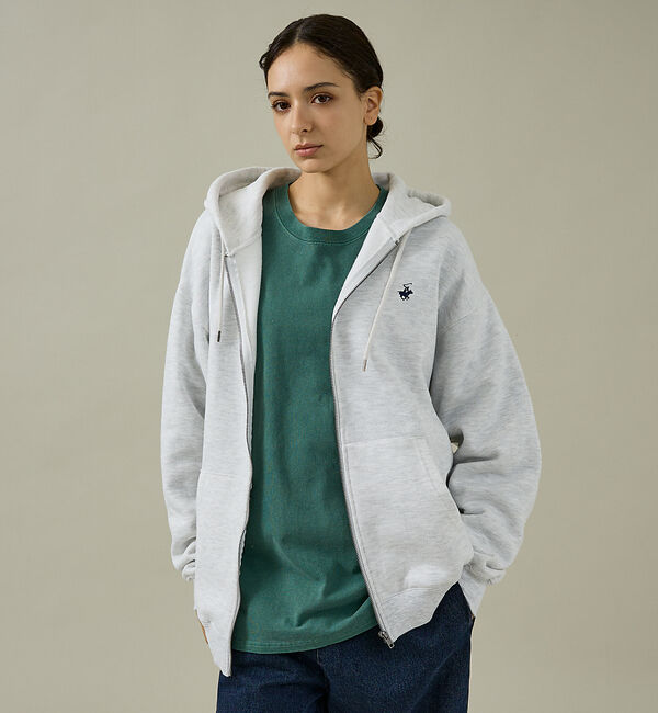 ABAHOUSE「【BH POLO/ビバリーヒルズポロクラブ】裏毛ジップ パーカーユニセックス」|パーカー|