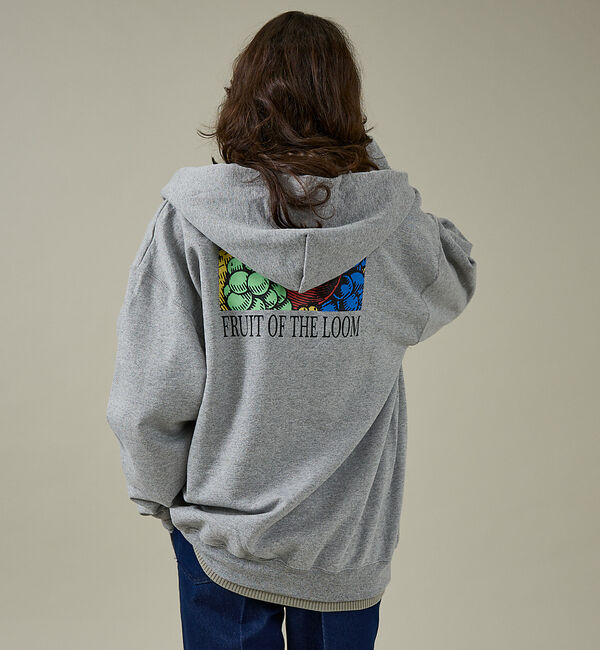 ABAHOUSE「【FRUIT OF THE LOOM】PRINTZIP HOODIE2/ユニセッ」|パーカー|