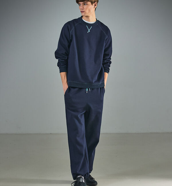 ABAHOUSE「リバーフリース カラースウェット プルオーバー / セットアップ対応」|スウェット・ジャージ|