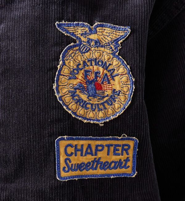 ABAHOUSE「【THRIFTY LOOK スリフティルック】 FFA JACKET/ファーマー」|ブルゾン・スタジャン|