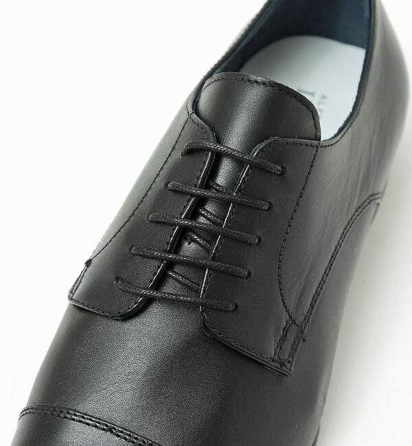 alfredoBANNISTER「【一部店舗＋WEB限定】レザーソール セミスクエア ストレートチップシューズ」|ビジネス・ドレスシューズ|