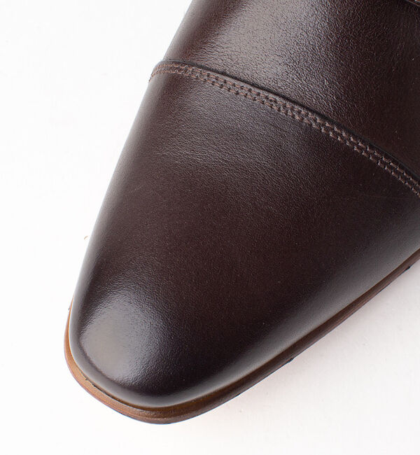 alfredoBANNISTER「【一部店舗＋WEB限定】レザーソール セミスクエア ストレートチップシューズ」|ビジネス・ドレスシューズ|