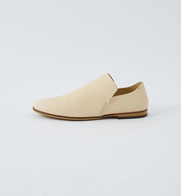 alfredoBANNISTER「【ヌメ革】ソフトレザー ドレープフラットシューズ」|その他|