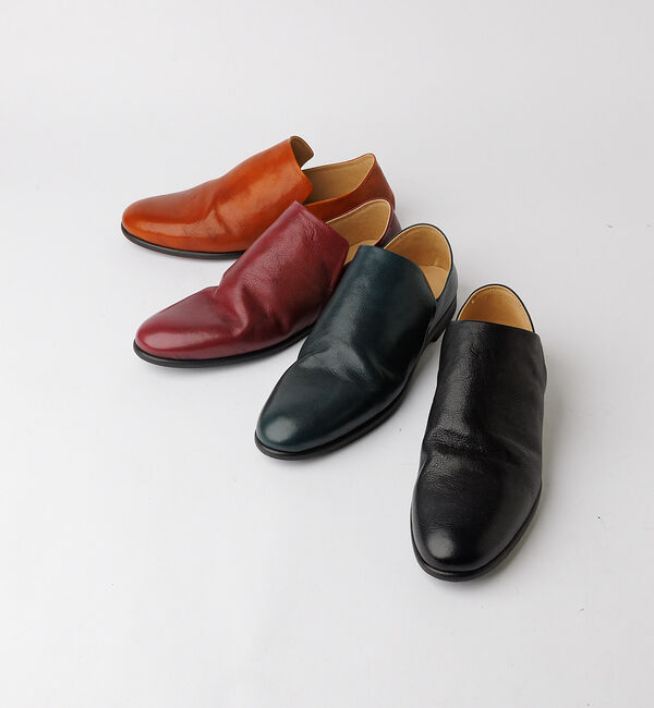 alfredoBANNISTER「【26S/S 新色追加】ソフトレザー ドレープシューズ【予約】」|スニーカー|