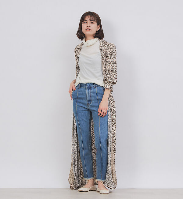 Rouge vif「【CURRENTAGE】ストレートデニム」|デニム|