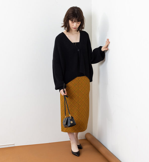 Rouge vif「W混アンサンブルニット」|ニット・セーター|