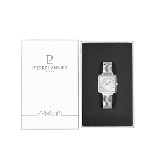 Rouge vif「【PIERRE LANNIER】Lecareメッシュベルト P008F・P007」|腕時計|