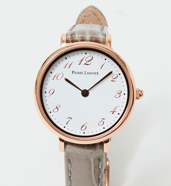 Rouge vif「【PIERRE LANNIER】ノバコレクションピンクゴールド P427C900」|腕時計|