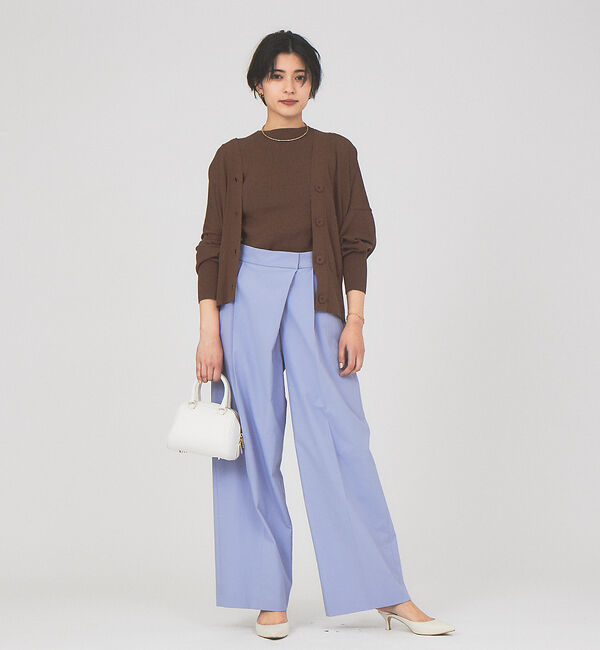 Rouge vif「Vネックオーバーガーディガン」|カーディガン|