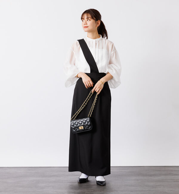 Rouge vif「シアータックフレアブラウス」|シャツ・ブラウス|