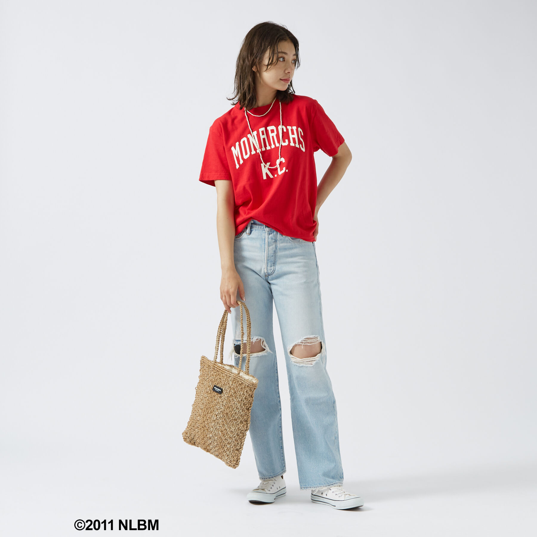 Rouge vif「【SCREEN STARS/スクリーンスターズ】ロゴTシャツ / ベースボールチ」|Tシャツ・カットソー|