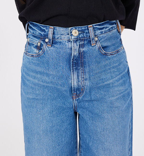 Rouge vif「【NEEDBY heritage/ニードバイ ヘリテージ】LUNA ワイドストレ」|デニム|