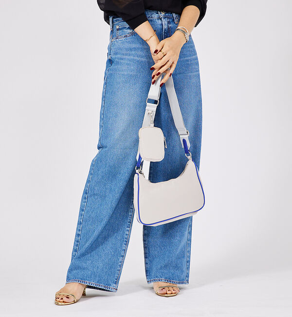 Rouge vif「【NEEDBY heritage/ニードバイ ヘリテージ】LUNA ワイドストレ」|デニム|